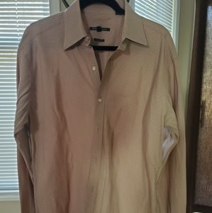 BCBG MAXAZRIA MEN'S SHIRT SZ L